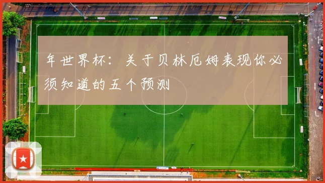 年世界杯：关于贝林厄姆表现你必须知道的五个预测