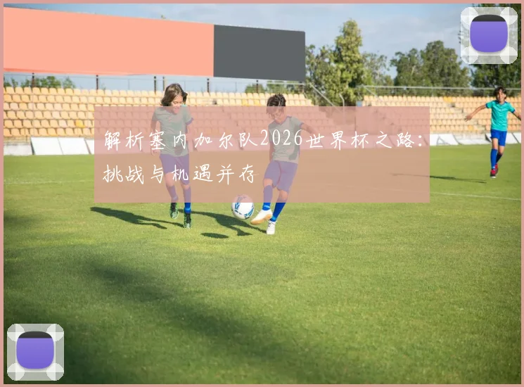 解析塞内加尔队2026世界杯之路:挑战与机遇并存